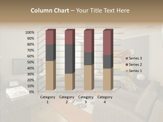 Studio Lifestyle Armchair PowerPoint Template