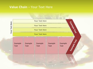 Cooked T Bone Food PowerPoint Template