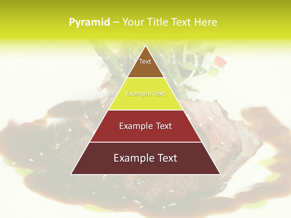 Cooked T Bone Food PowerPoint Template