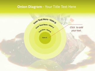 Cooked T Bone Food PowerPoint Template