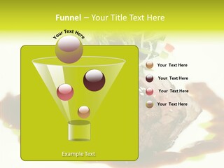 Cooked T Bone Food PowerPoint Template