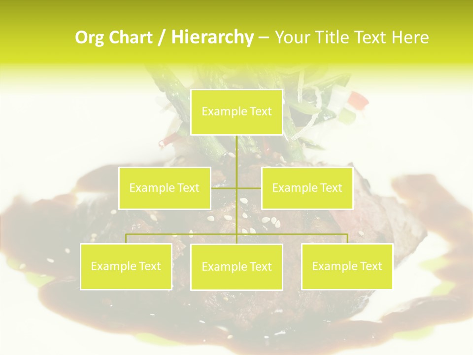 Cooked T Bone Food PowerPoint Template