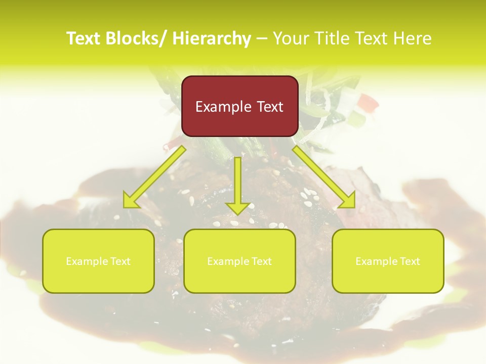 Cooked T Bone Food PowerPoint Template