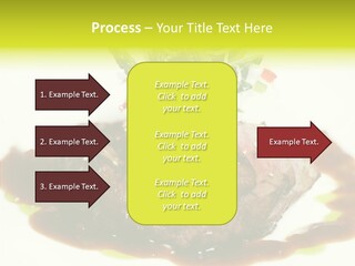 Cooked T Bone Food PowerPoint Template