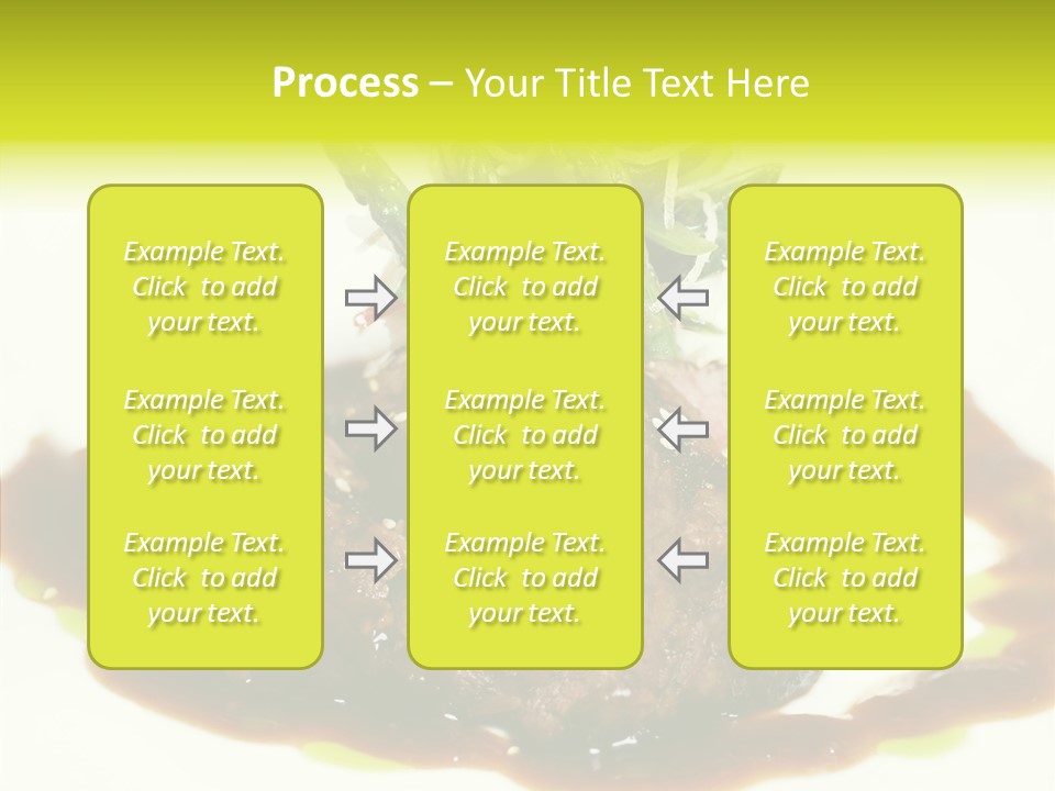 Cooked T Bone Food PowerPoint Template