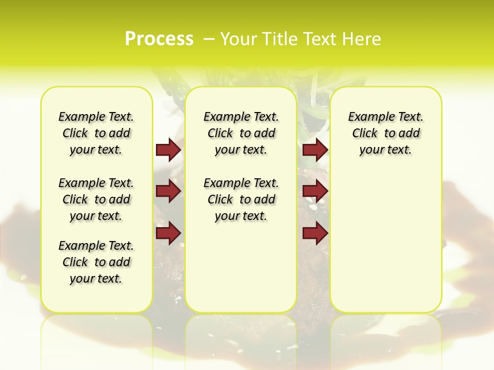 Cooked T Bone Food PowerPoint Template