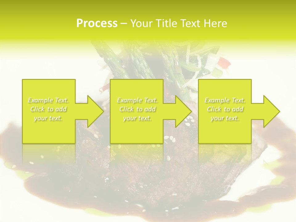Cooked T Bone Food PowerPoint Template
