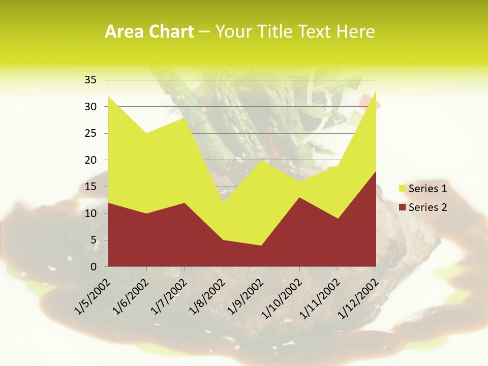 Cooked T Bone Food PowerPoint Template