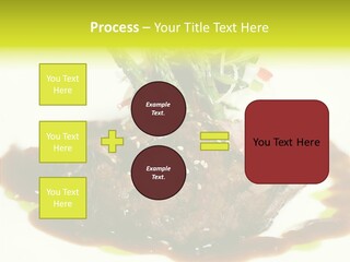 Cooked T Bone Food PowerPoint Template