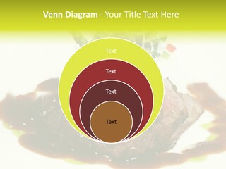 Cooked T Bone Food PowerPoint Template