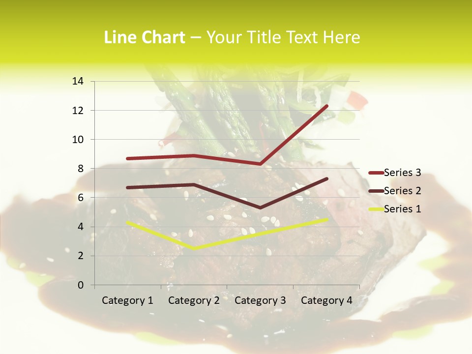 Cooked T Bone Food PowerPoint Template