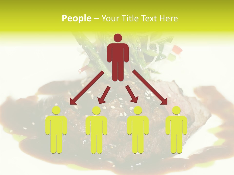 Cooked T Bone Food PowerPoint Template