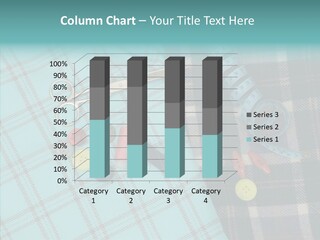 Tape Needlework Measure PowerPoint Template