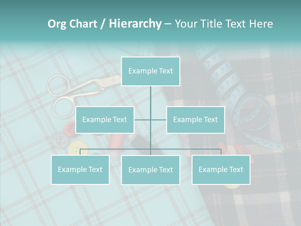 Tape Needlework Measure PowerPoint Template