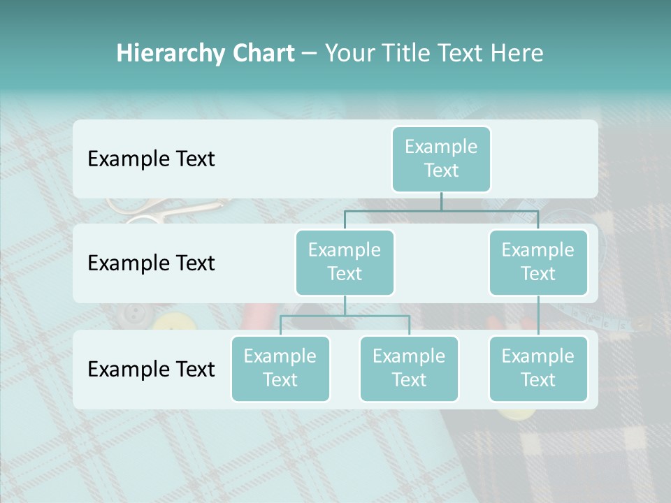 Tape Needlework Measure PowerPoint Template