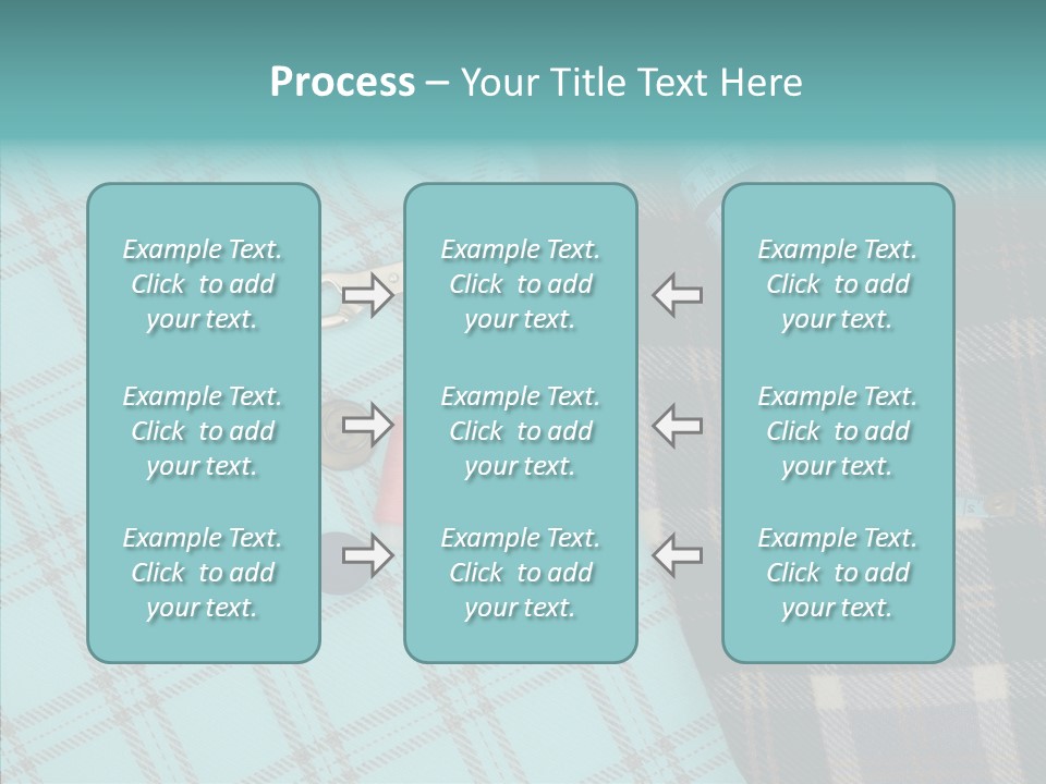 Tape Needlework Measure PowerPoint Template