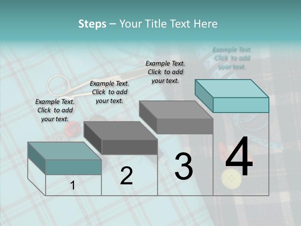 Tape Needlework Measure PowerPoint Template