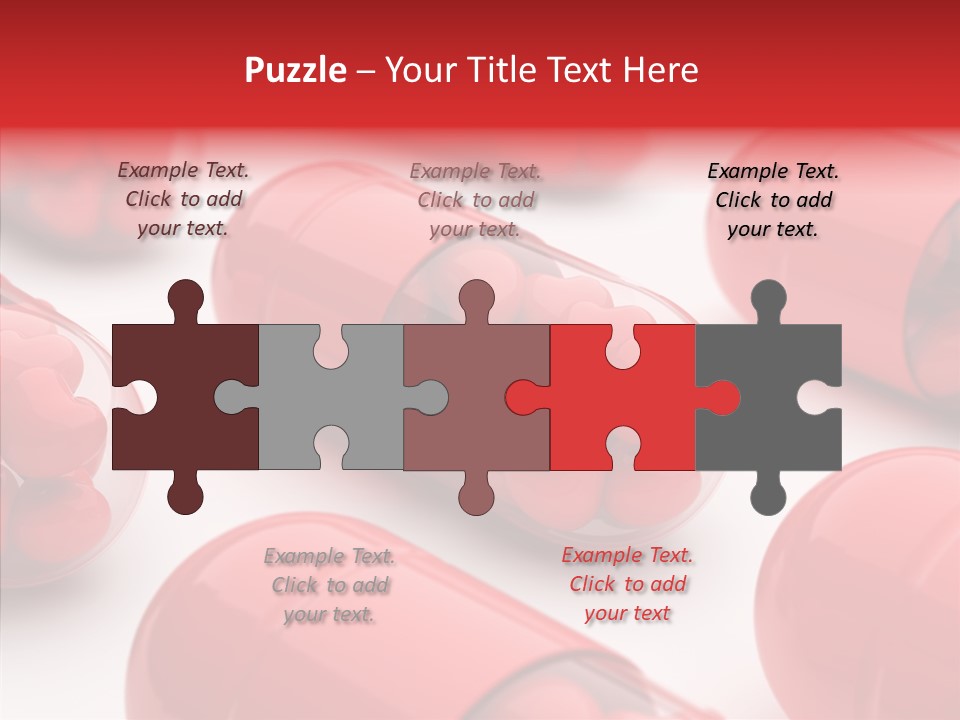 Lifestyle Macro Medicament PowerPoint Template