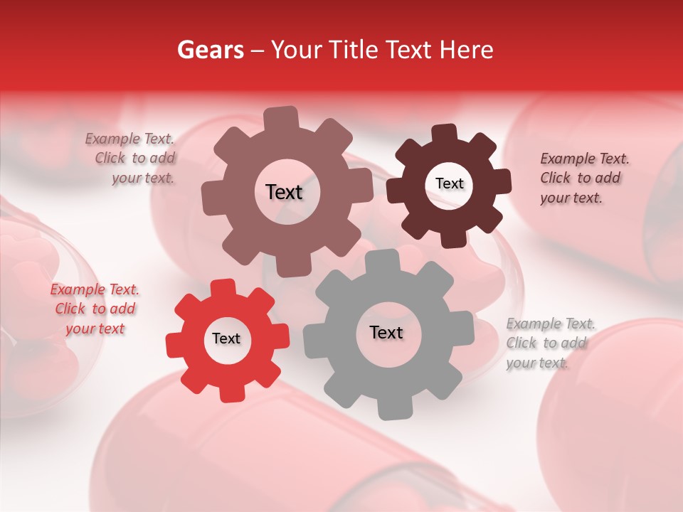 Lifestyle Macro Medicament PowerPoint Template