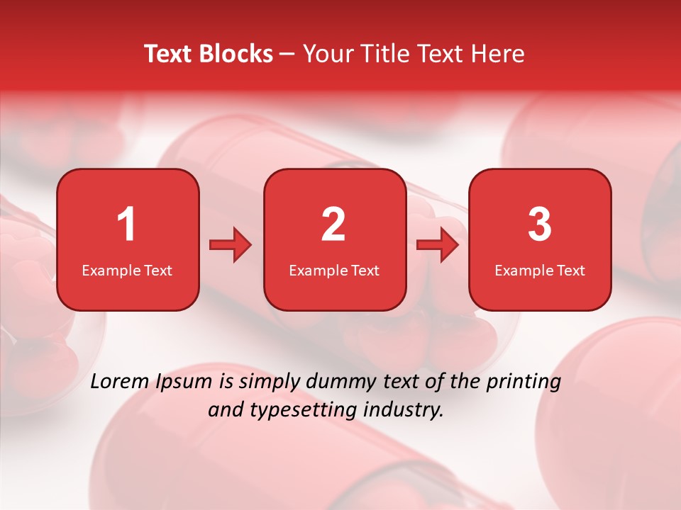 Lifestyle Macro Medicament PowerPoint Template