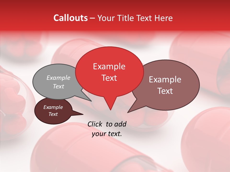 Lifestyle Macro Medicament PowerPoint Template