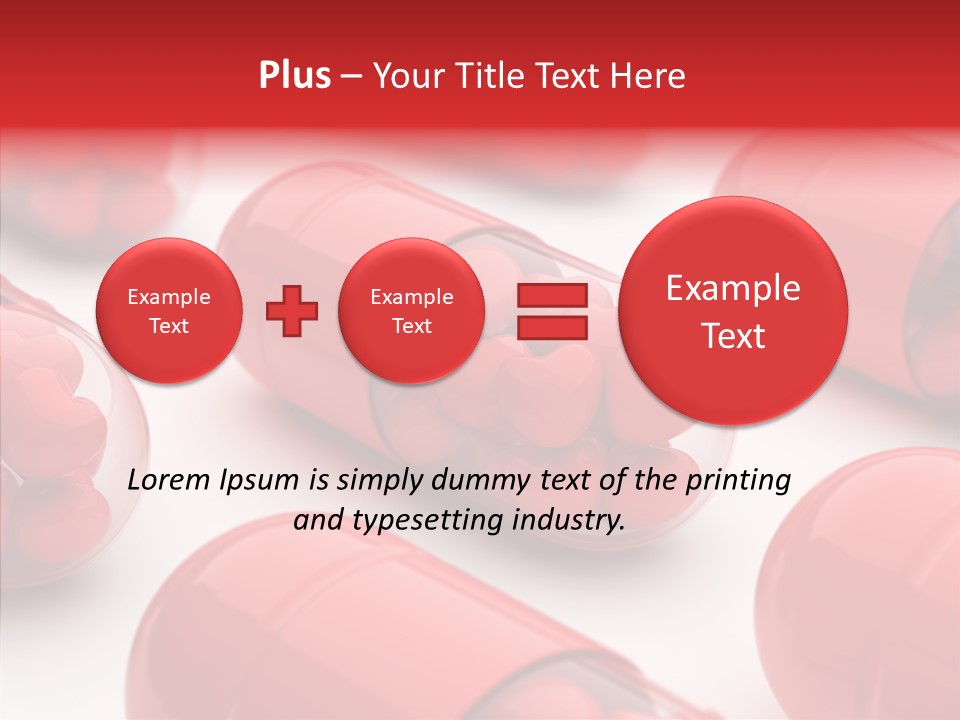 Lifestyle Macro Medicament PowerPoint Template
