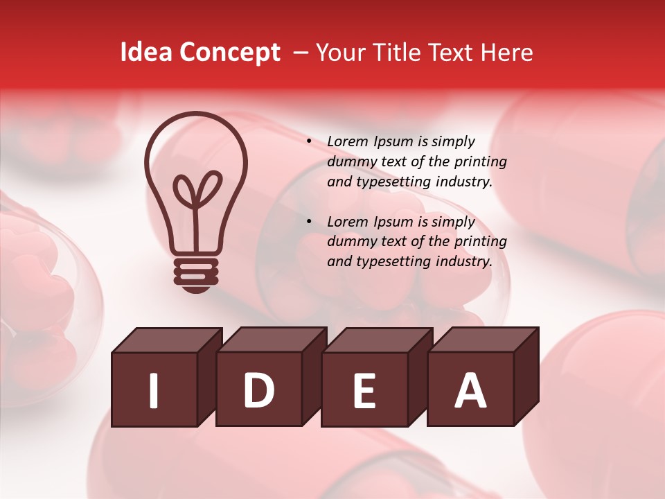 Lifestyle Macro Medicament PowerPoint Template