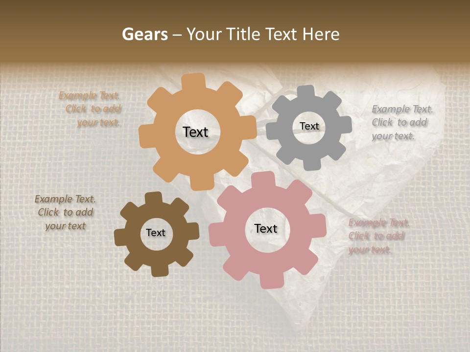 Fiber White Romantic PowerPoint Template