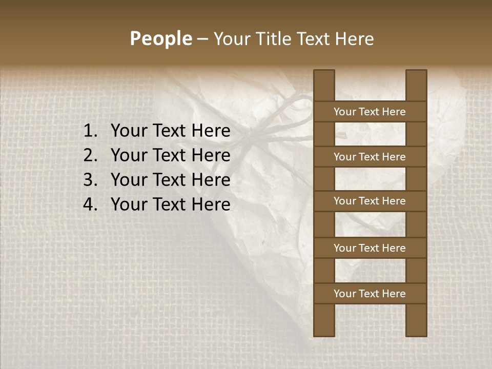 Fiber White Romantic PowerPoint Template