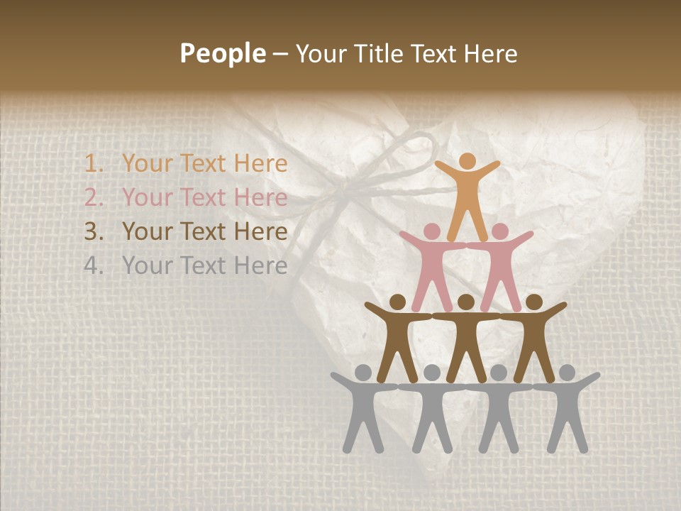 Fiber White Romantic PowerPoint Template