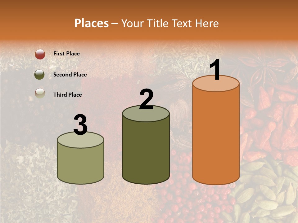 Hot Macro Aromatic PowerPoint Template