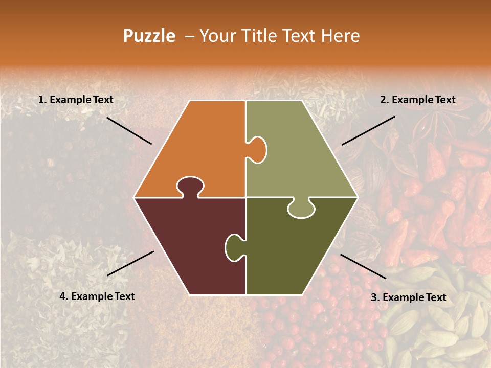 Hot Macro Aromatic PowerPoint Template