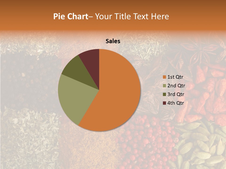 Hot Macro Aromatic PowerPoint Template