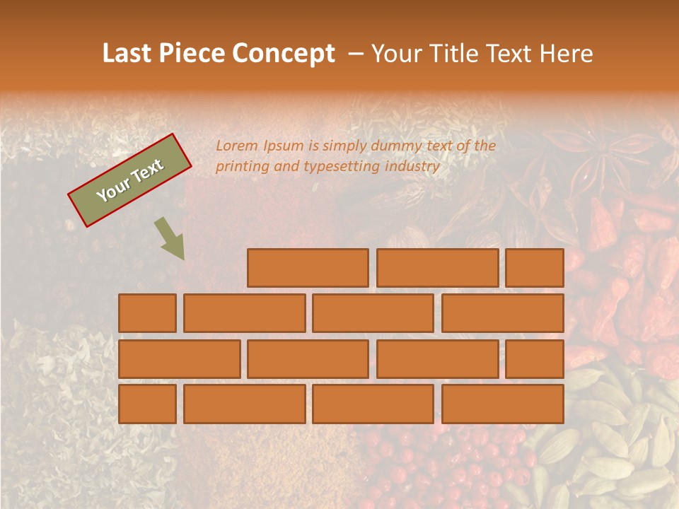 Hot Macro Aromatic PowerPoint Template