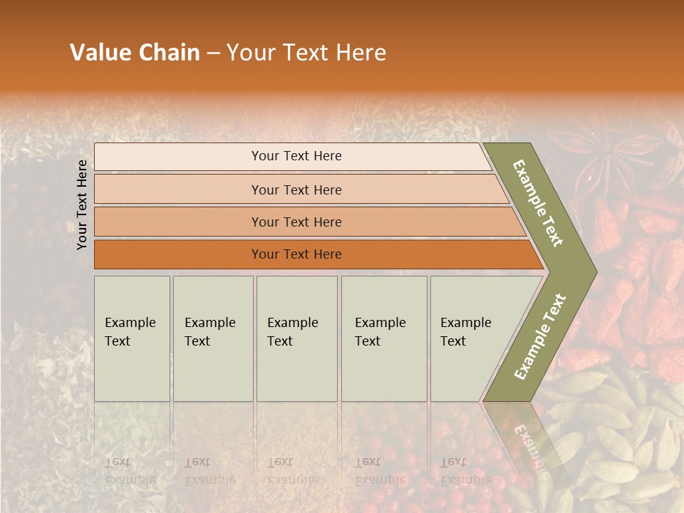 Hot Macro Aromatic PowerPoint Template