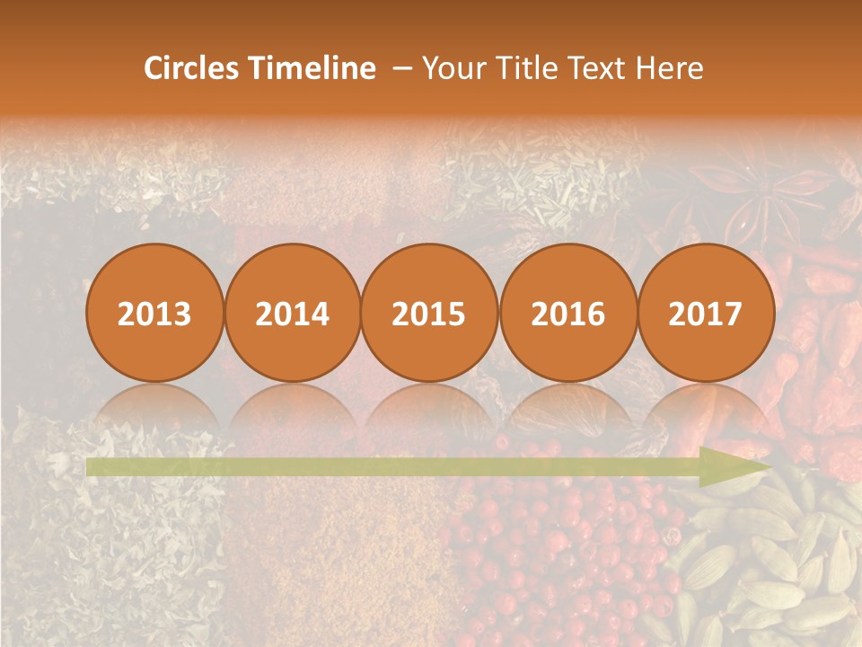 Hot Macro Aromatic PowerPoint Template