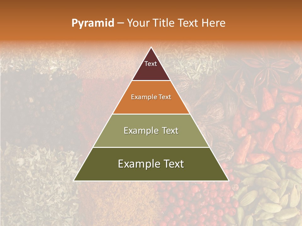 Hot Macro Aromatic PowerPoint Template