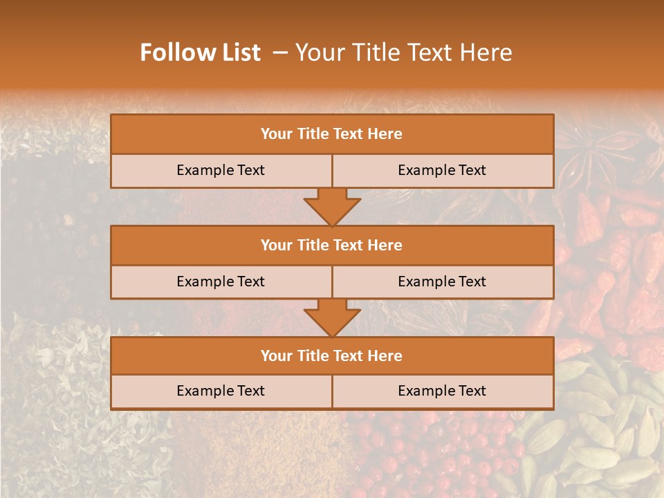 Hot Macro Aromatic PowerPoint Template