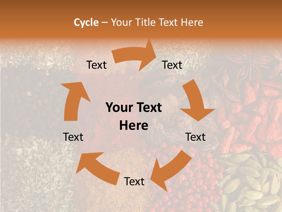 Hot Macro Aromatic PowerPoint Template