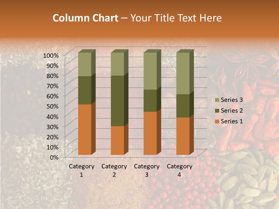 Hot Macro Aromatic PowerPoint Template