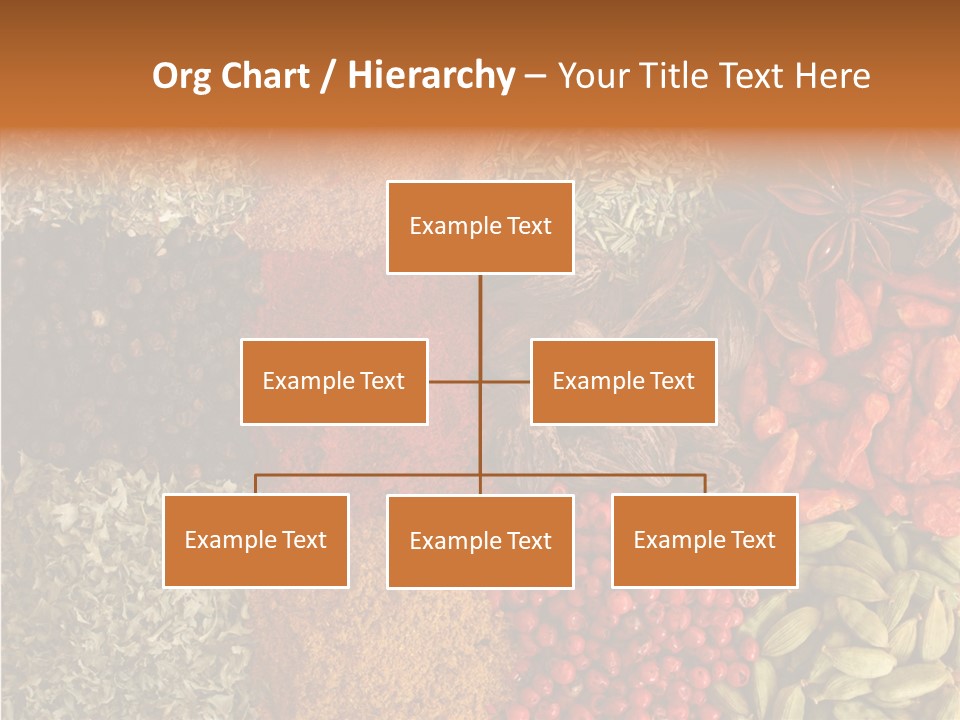 Hot Macro Aromatic PowerPoint Template