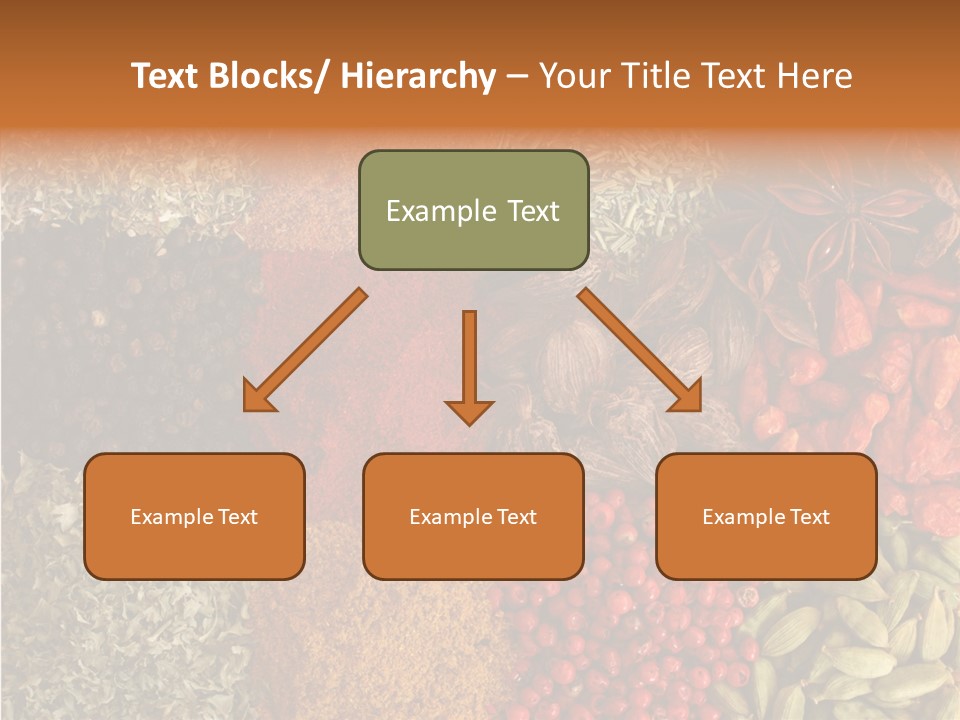 Hot Macro Aromatic PowerPoint Template