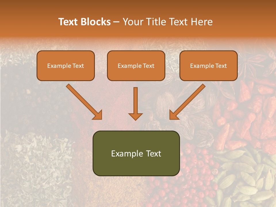 Hot Macro Aromatic PowerPoint Template