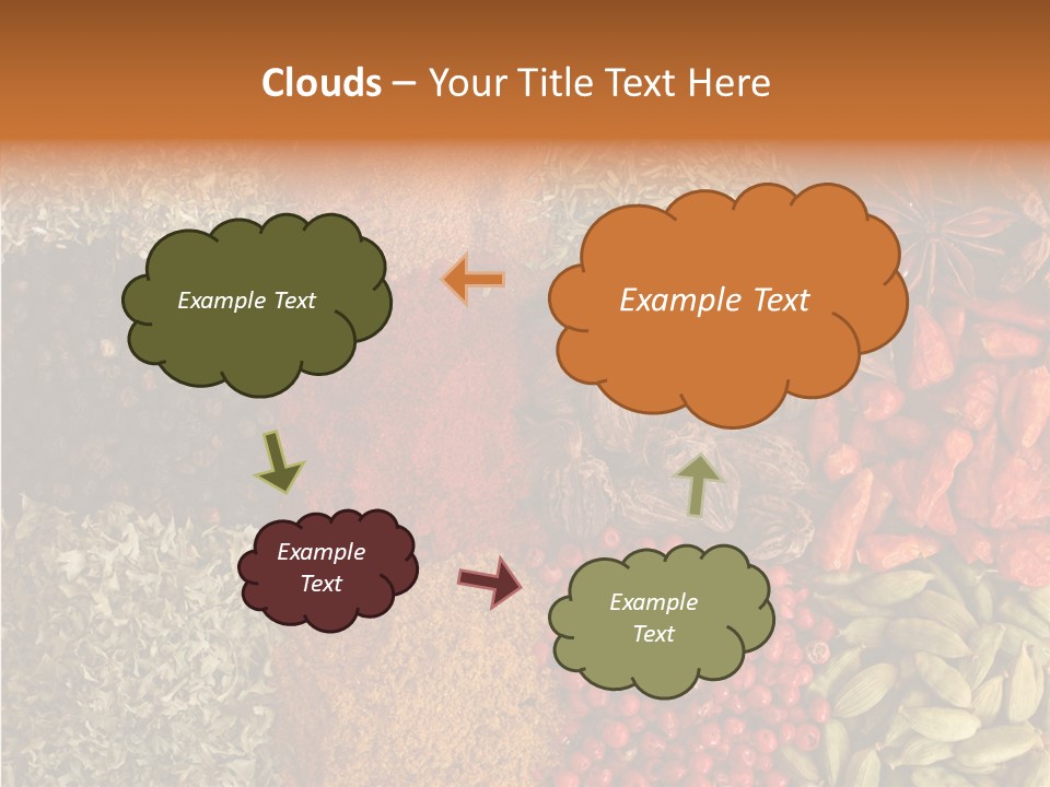 Hot Macro Aromatic PowerPoint Template