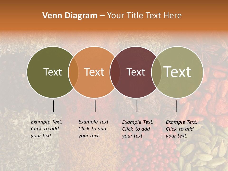 Hot Macro Aromatic PowerPoint Template