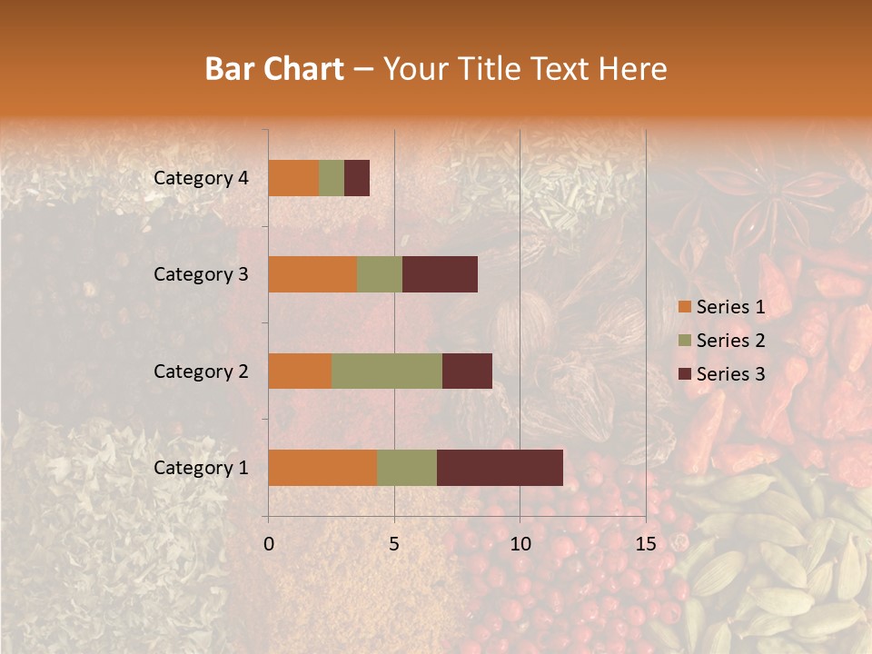 Hot Macro Aromatic PowerPoint Template