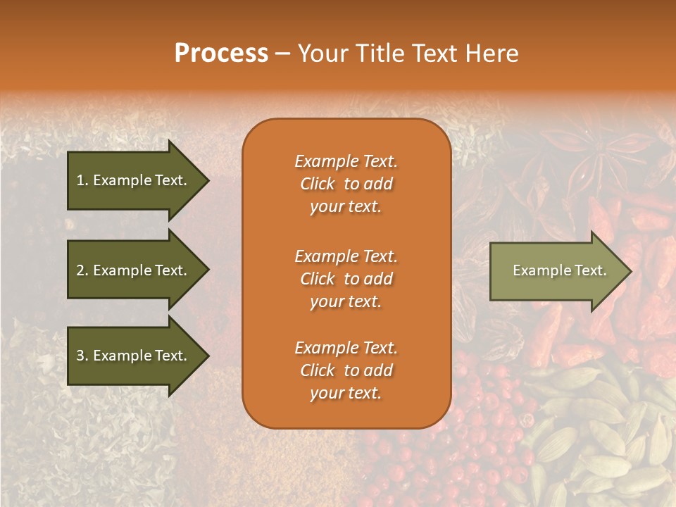 Hot Macro Aromatic PowerPoint Template