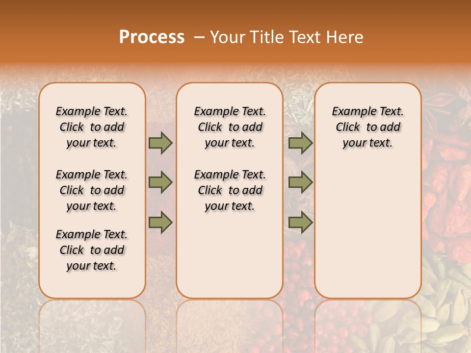 Hot Macro Aromatic PowerPoint Template