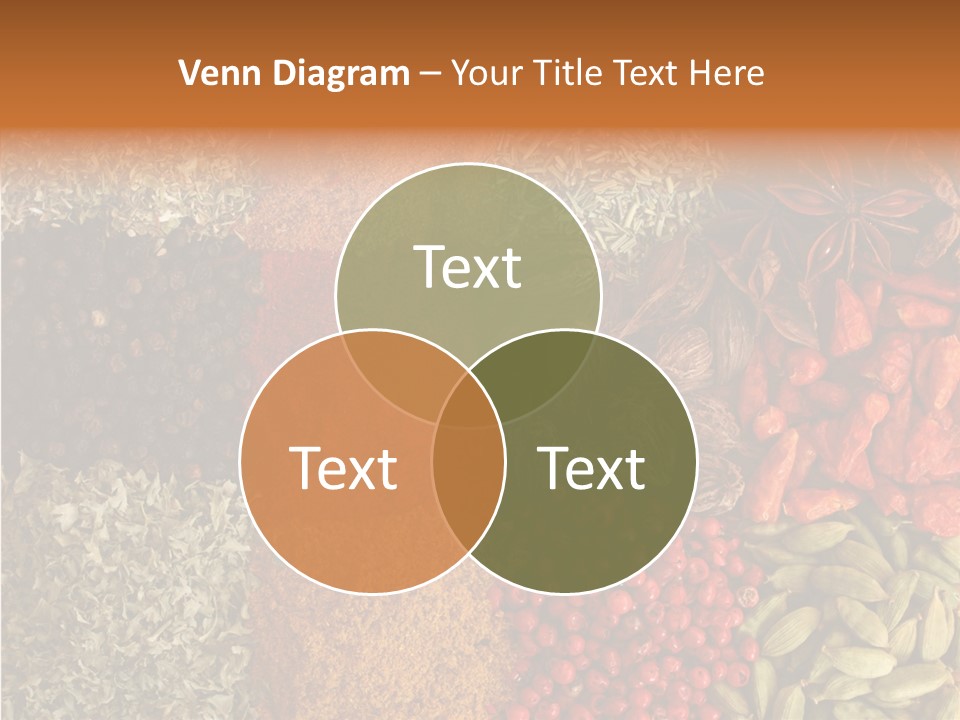 Hot Macro Aromatic PowerPoint Template