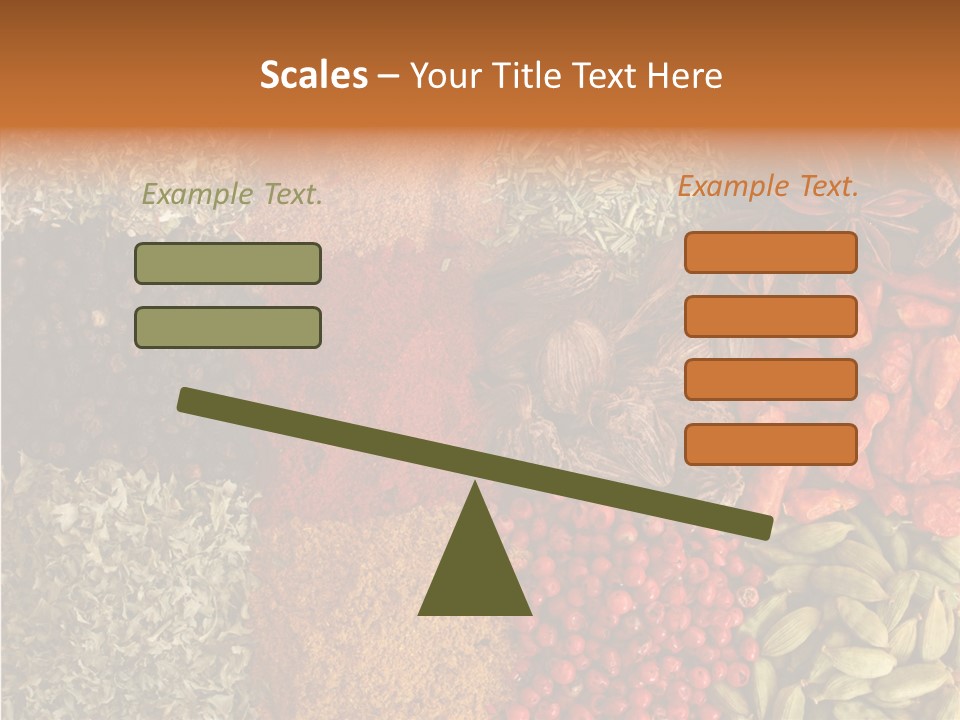 Hot Macro Aromatic PowerPoint Template